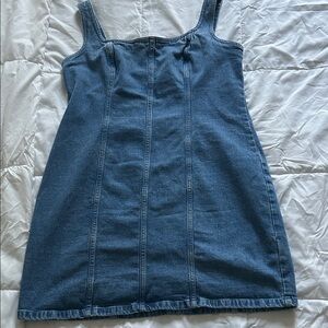 Abercrombie Denim Mini Dress- L